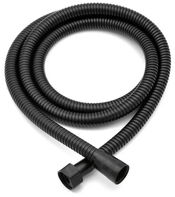 Kit doccia da incasso con soffione 20 cm e set completo nero opaco Lotus