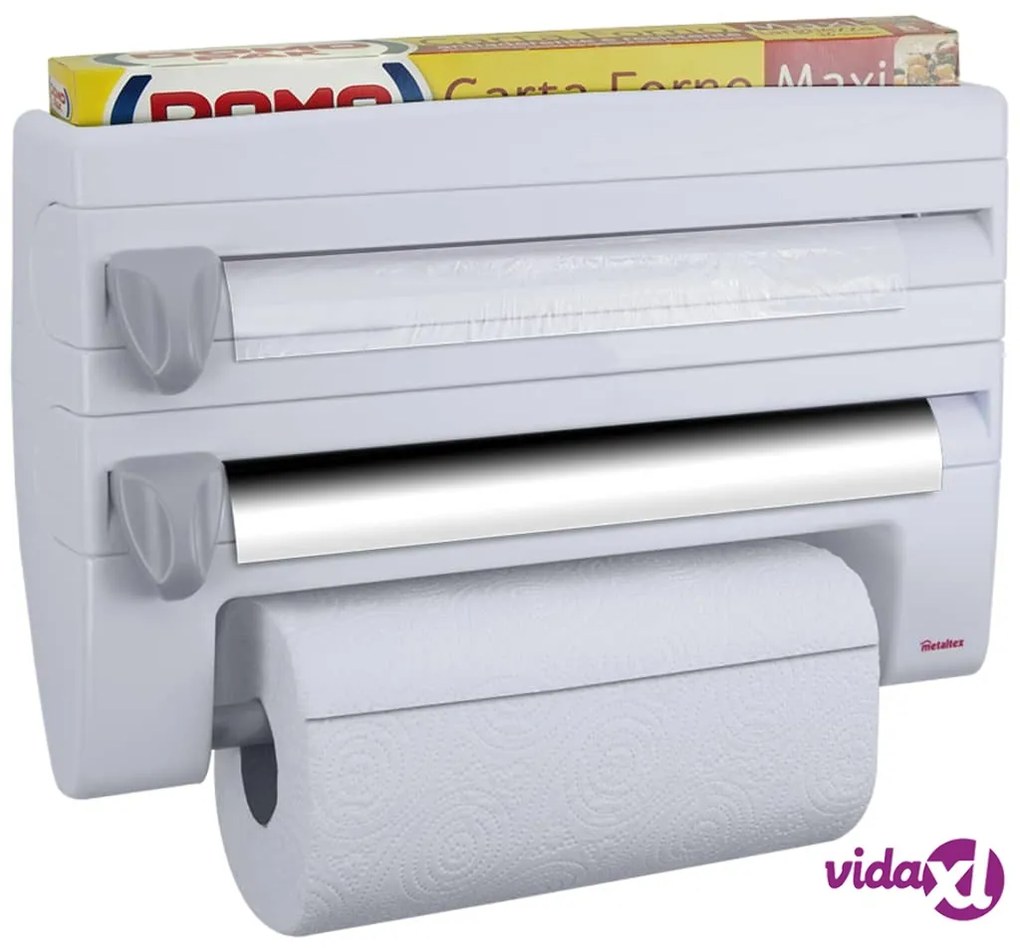 Metaltex Portarotolo da Cucina Roll 'n roll