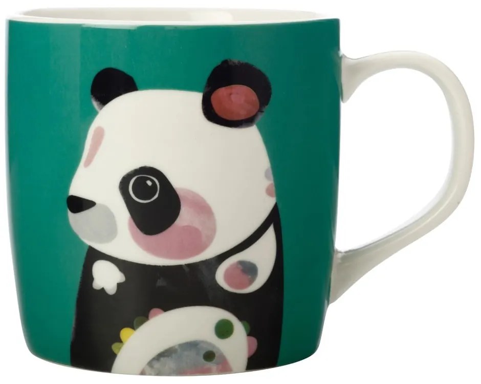 Tazza in porcellana turchese Pete Cromer Panda, 375 ml - Maxwell &amp; Williams