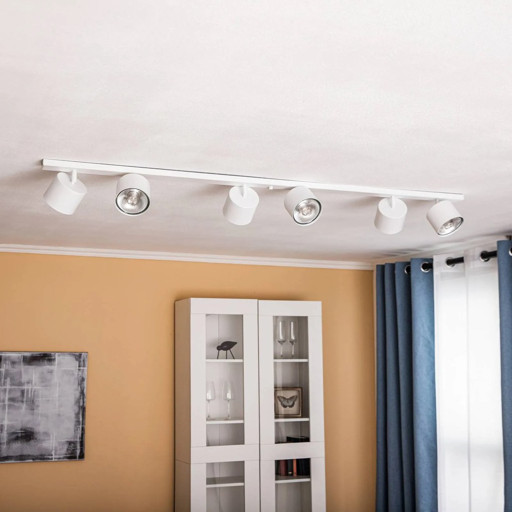 ALDEX Faretto da soffitto 1046PL_K, a 6 luci, bianco