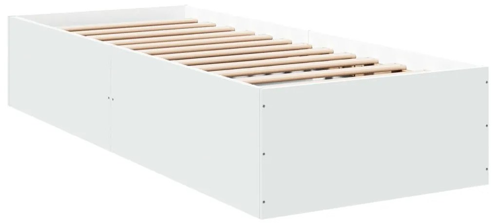 Giroletto bianco 100x200 cm in legno massello