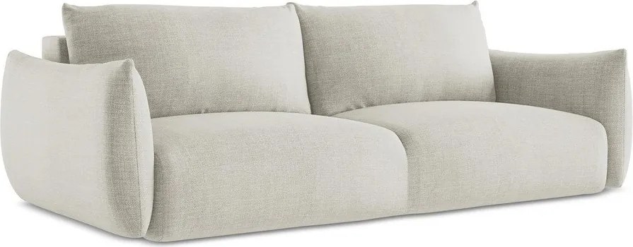 Divano beige allungabile 230 cm Leila – Makamii