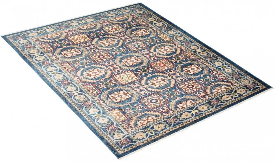 Tappeto orientale blu in stile marocchino Larghezza: 160 cm | Lunghezza: 225 cm