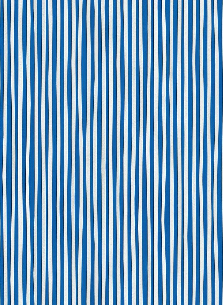 studio ditte Carta da parati Stripes / Strepen - Cobalt Blue / Kobaltblauw