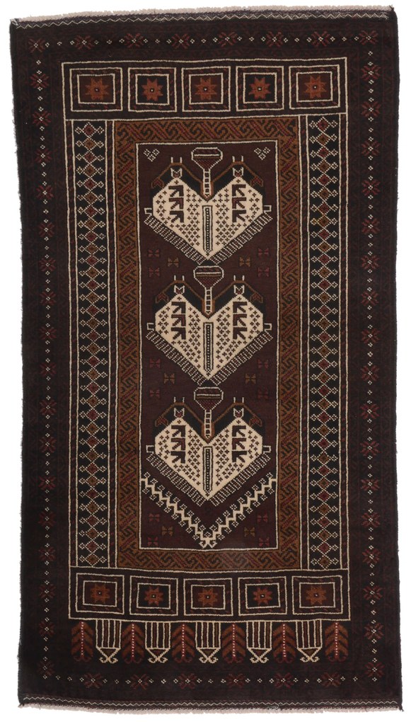 Beluch Tappeto 150x80 (Afghanistan) Annodato A Mano