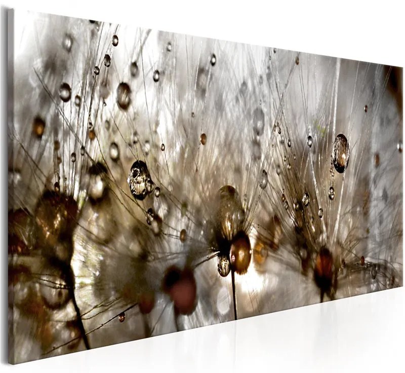 Quadro  Drops of Water  Colore Bianco, Dimensioni e Misure 120x40