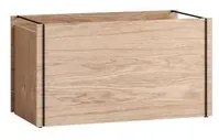 Storage Box Oak Black - Moebe