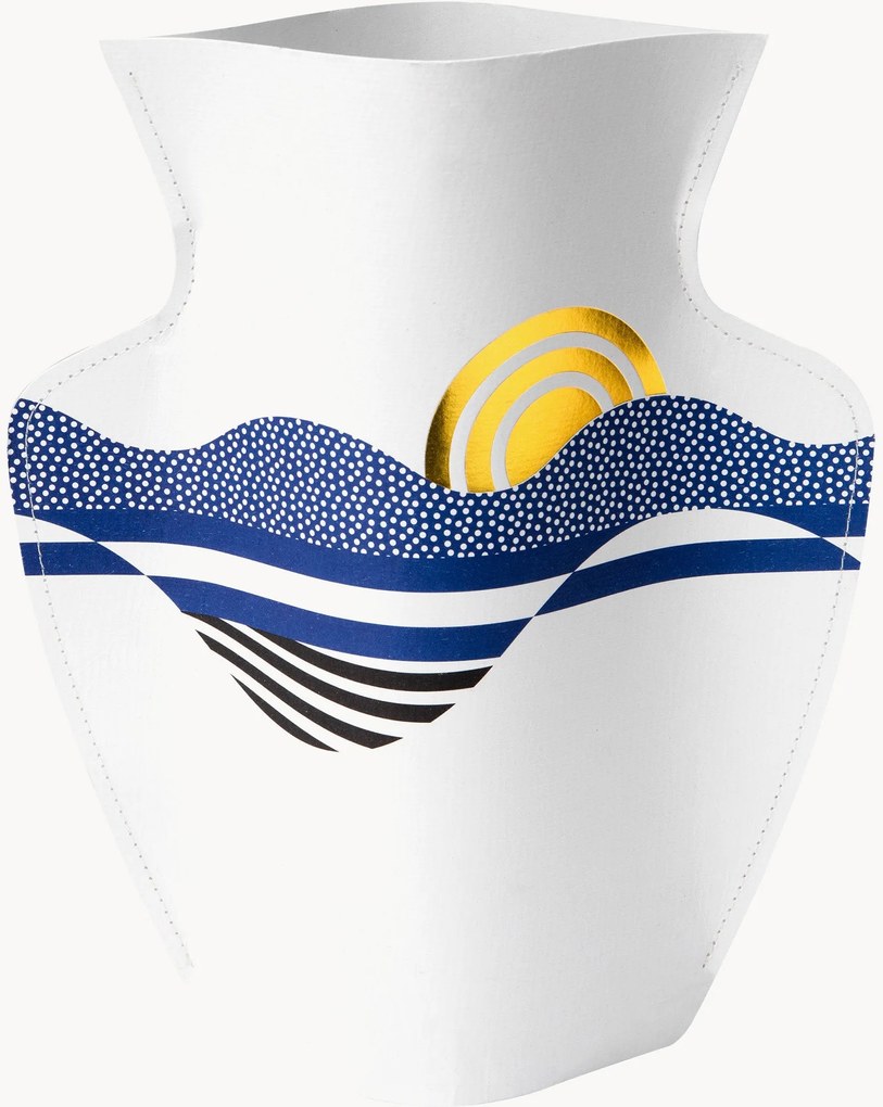 Vaso decorativo fatto a mano Salina, alt. 29 cm