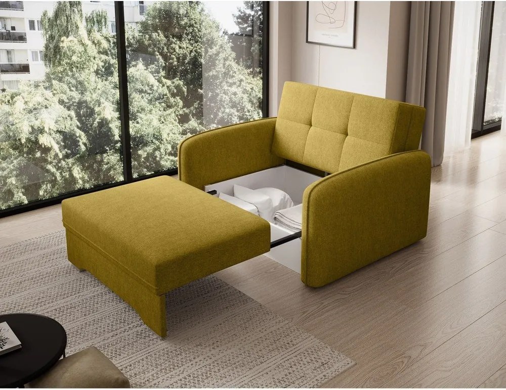 Poltrona gialla Laine – ELTAP