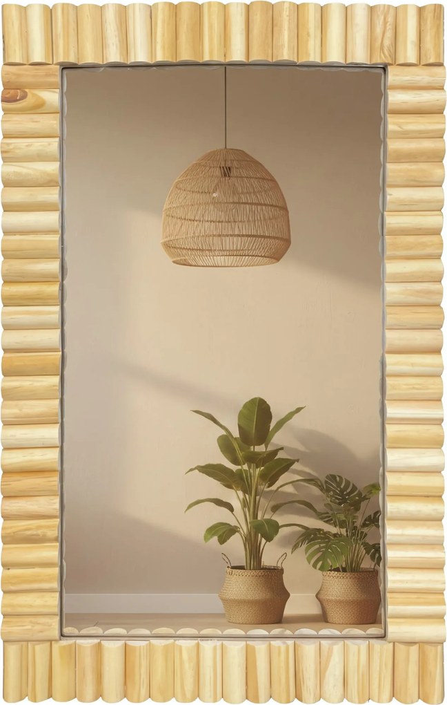 Specchio da parete Boho 55CM KLNA-MR01