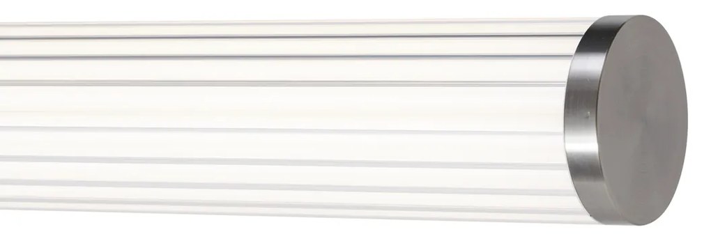 Lampada da parete retrò color canna di fucile 80,4 cm con LED IP44 - Coco