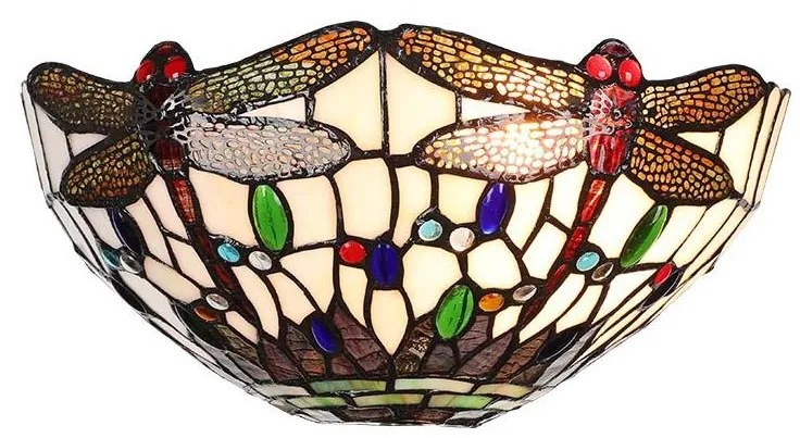 Prezent 1711 - Applique TIFFANY 1xE27/60W/230V