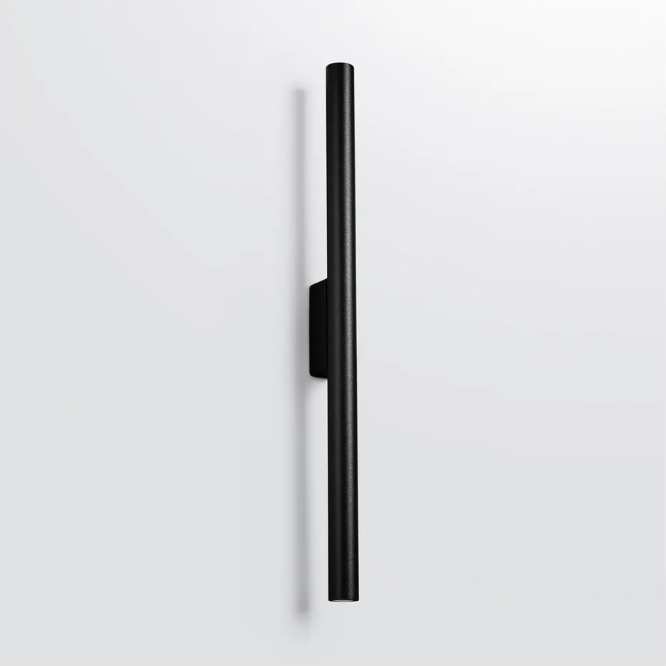 Lampada da parete nera ø 2,5 cm Fideus – Sollux