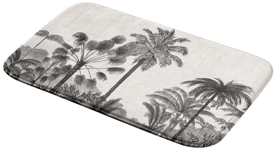 Tappetino da bagno nero e beige 45x75 cm Cocoty - douceur d'intérieur