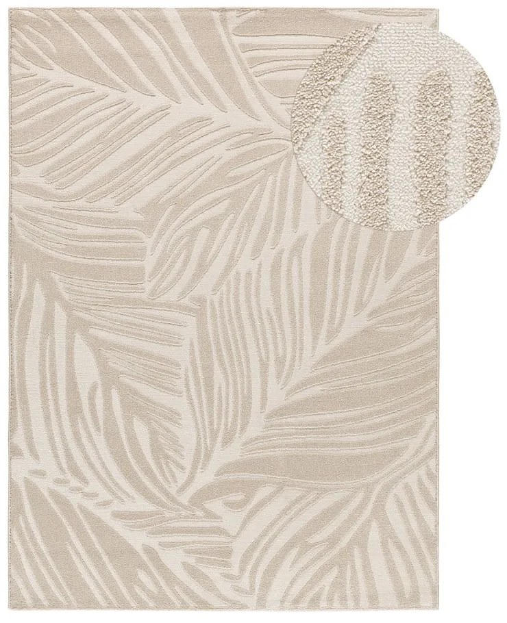 Tappeto crema 80x150 cm Sensation - Universal