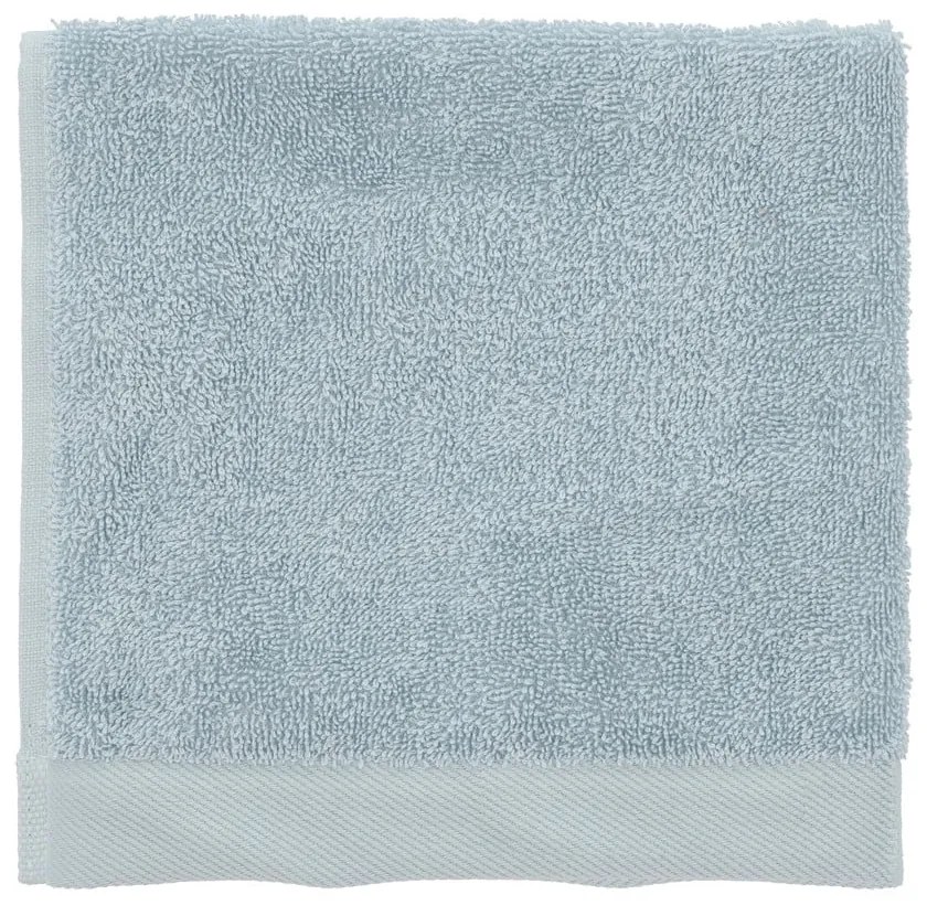 Asciugamano in spugna blu chiaro in cotone biologico 50x100 cm Comfort - Södahl