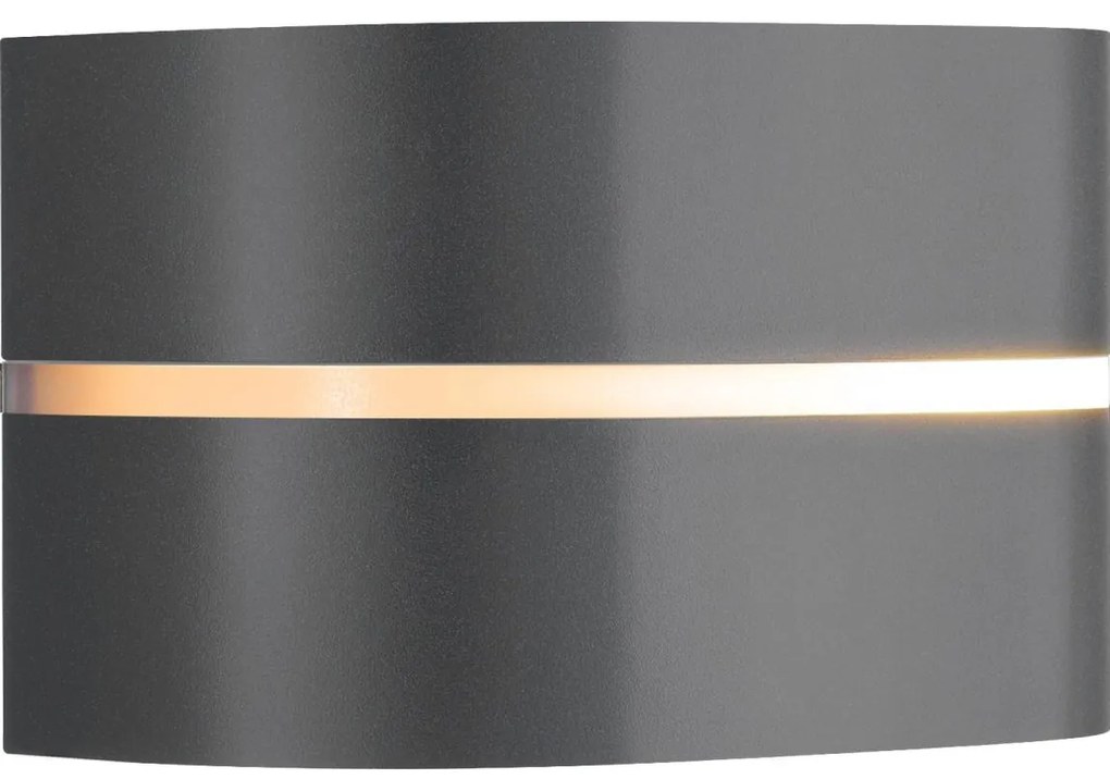 Nordlux - Applique da esterno SIBELIS 1xE27/10W/230V IP44 antracite