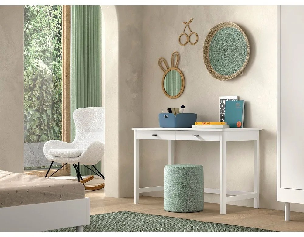 Scrivania per bambini in faggio massiccio 60x120 cm Forrest – Vipack