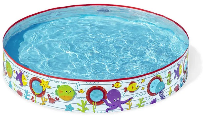 Piscina espandibile per bambini Ship 152x25 cm Bestway 55029