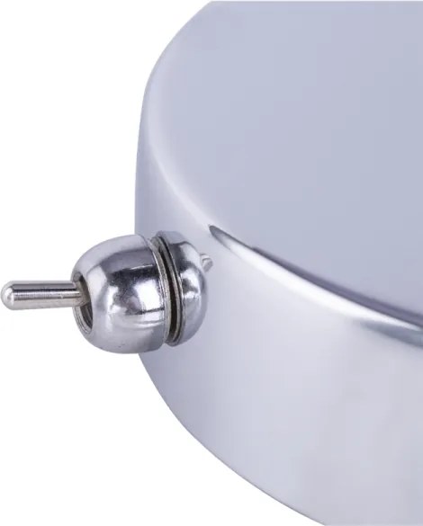 Globo 15091W - Applique WALLA 1xE14/40W/230V cromo