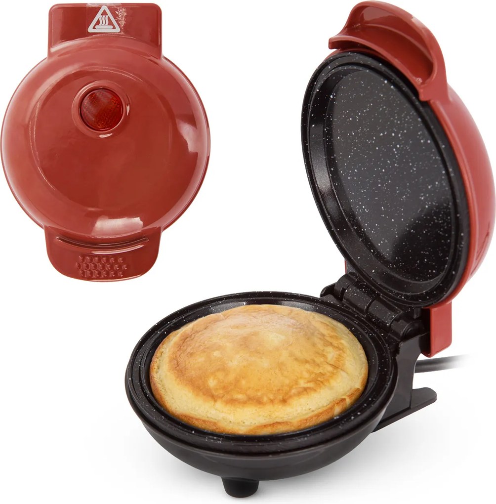 Mini piastra pancake 12 cm rosso