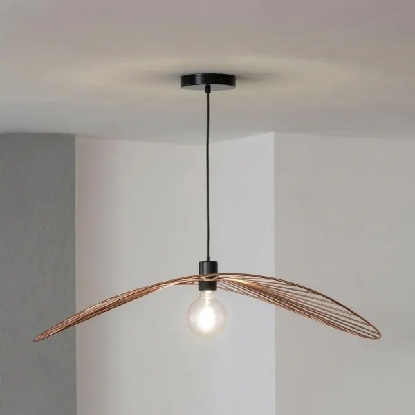 Brilagi - Lampadario LED a sospensione su cavo CERIA WIRE 1xE27/40W/230V 60x80 cm bronzo