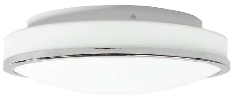 Lyss Rotondo LED Plafoniera IP44 Ø34 Cromato - Lindby