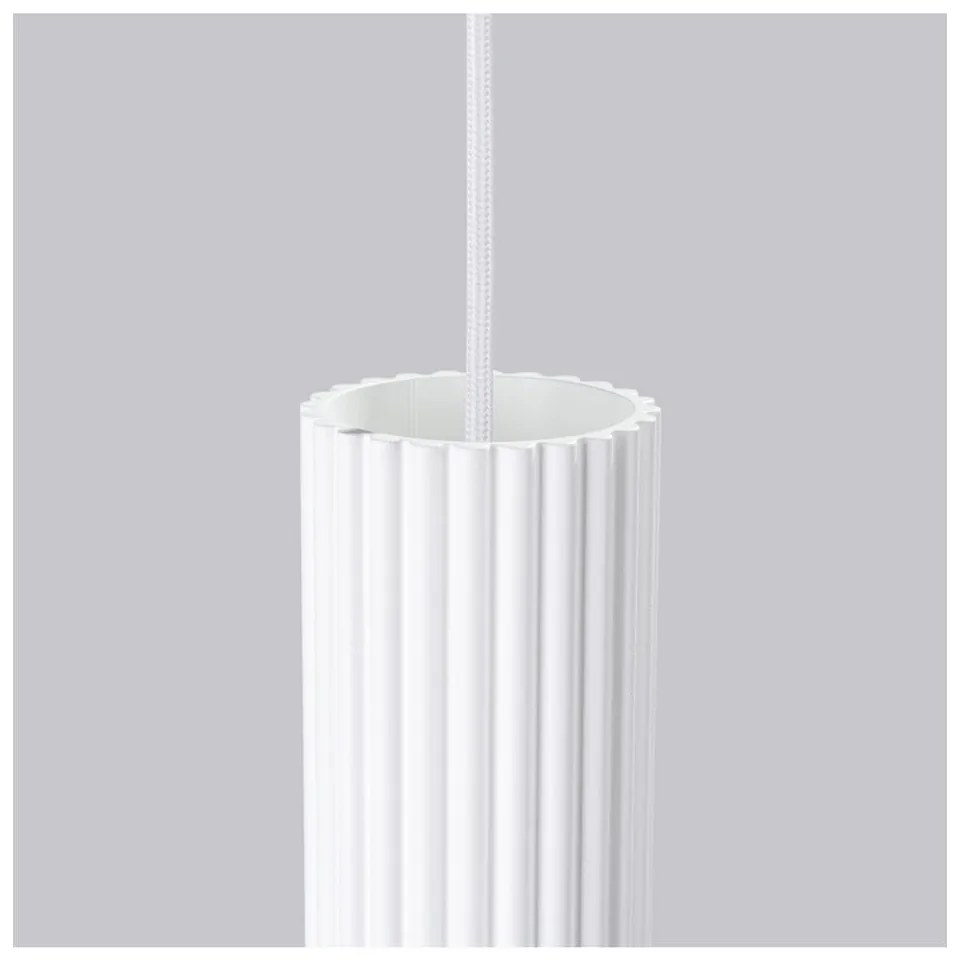 Lampadario bianco Gleam – Sollux