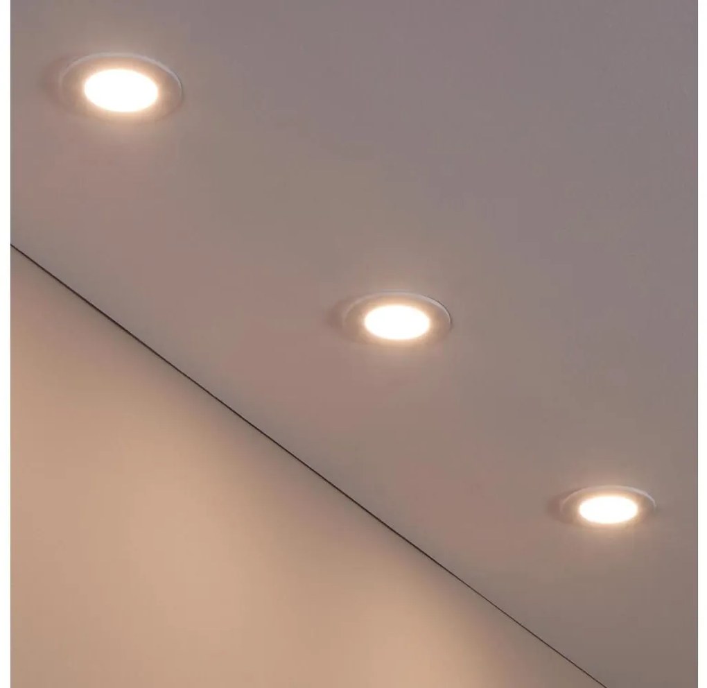 Eglo 31741 - Set da 3 lampade LED dimmerabili FUEVA-Z 1xLED/2,8W/230V IP44 bianche