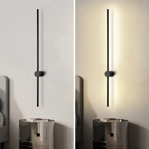 Brilagi - Lampada da parete per esterni AURA LED/20W/230V 3000K IP54 nero