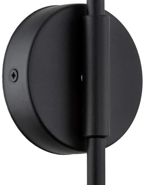 Argon 8009 - Applique AVALONE 1xE27/15W/230V 57 cm nero/oro