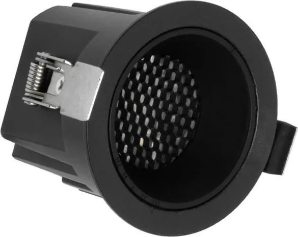 Faro da Incasso Nero 8W Foro Ø55mm CCT 15°-55° con driver Philips Colore Bianco Variabile CCT