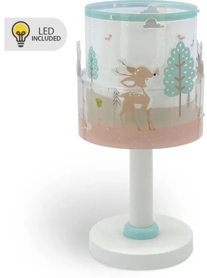 Dalber 61271N - Lampada LED per bambini LOVING DEER 1xG4/4W/230V multicolore