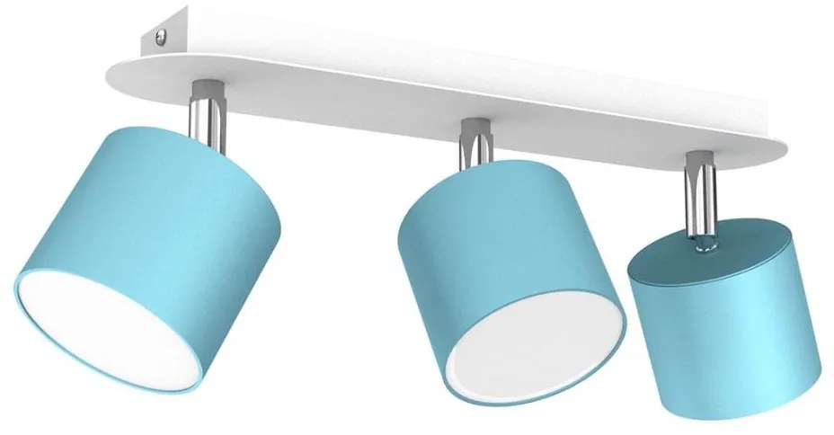 Faretto DIXIE 3xGX53/11W/230V blu