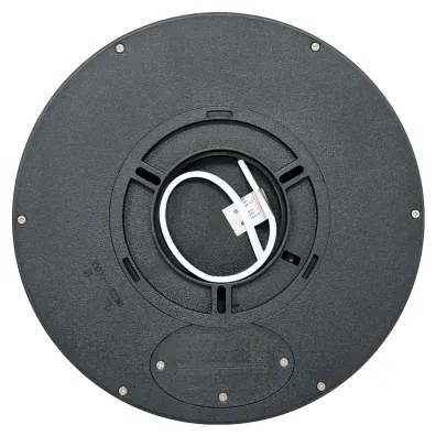 Plafoniera LED/18W/230V 3000/4000/6500K Ø 23 cm nera