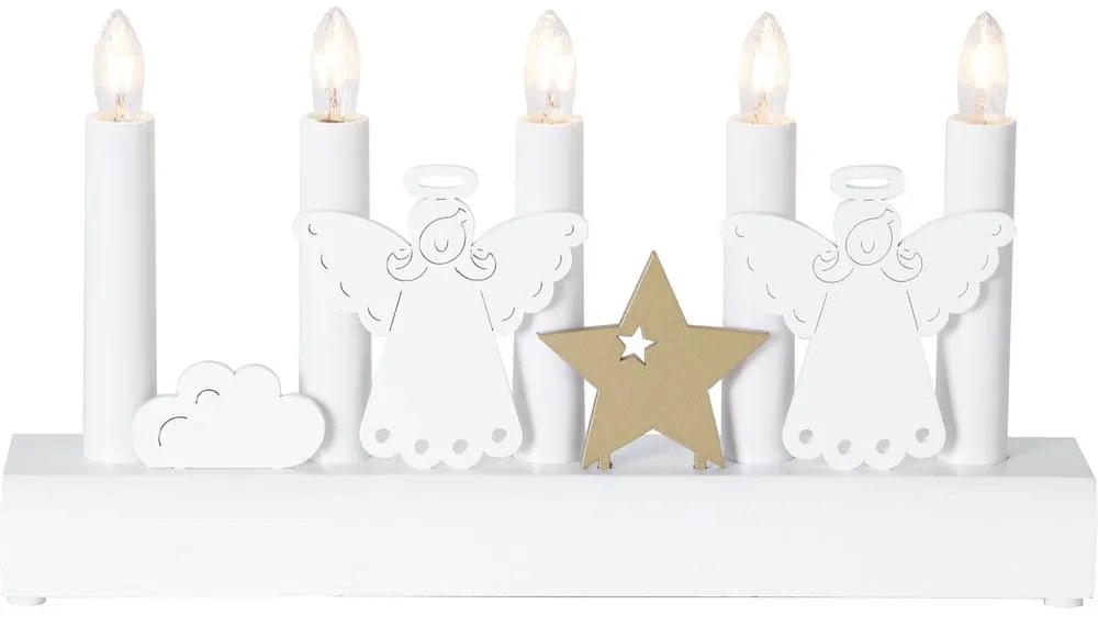 Decorazione luminosa natalizia bianca a LED Julia - Star Trading