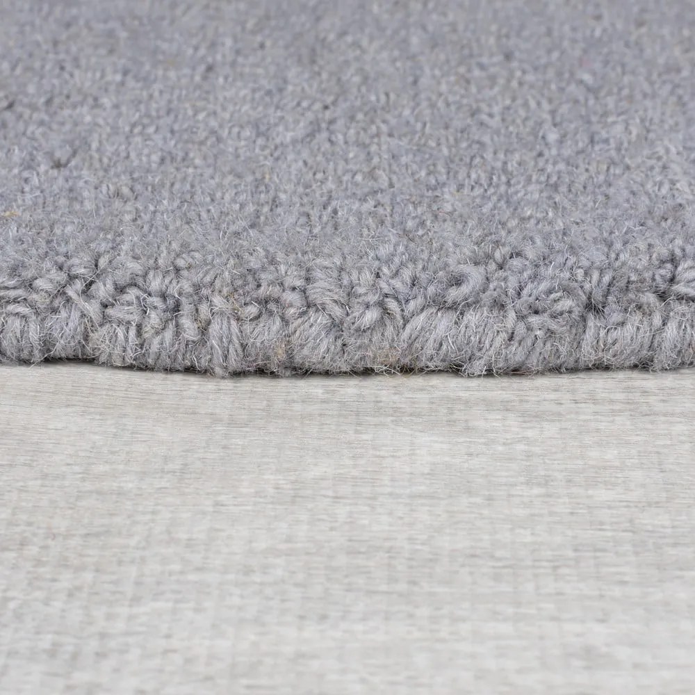 Passatoia in lana tessuta a mano 80x230 cm Mia Ellipse – Flair Rugs