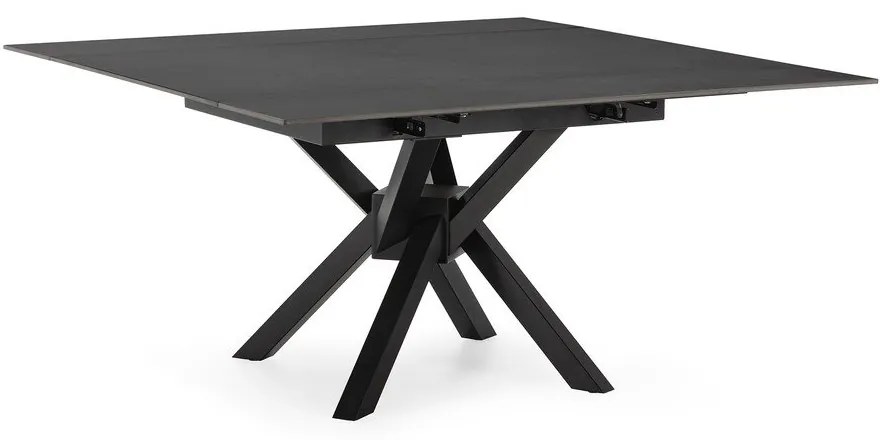 Tavolo da pranzo allungabile con piano aggiuntivo in pietra 90x150 cm Arlene - Marckeric