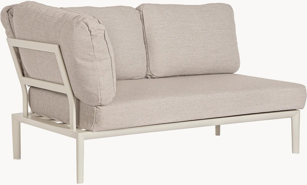 Divano angolare componibile 2 posti da esterno Gerald