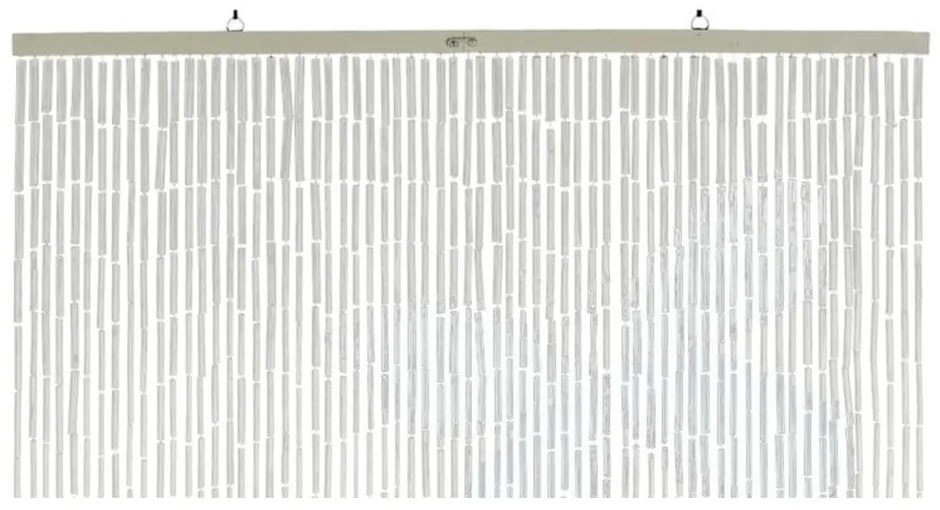 Tenda per porta in bambù nero e grigio 200x90 cm Cat and Butterfly - Maximex