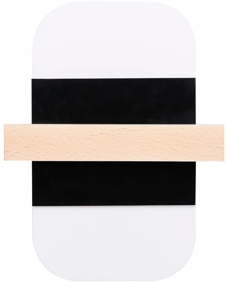 Applique LED in bianco e nero April - Candellux Lighting