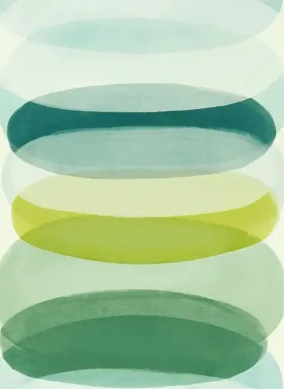 Harlequin Carta da parati Elliptic - Emerald