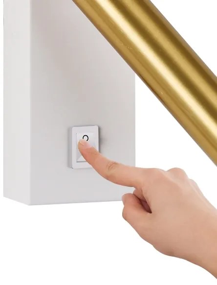 Brilagi - Luce Spot da parete a LED MAYA LED/3W/230V 4000K bianco/oro