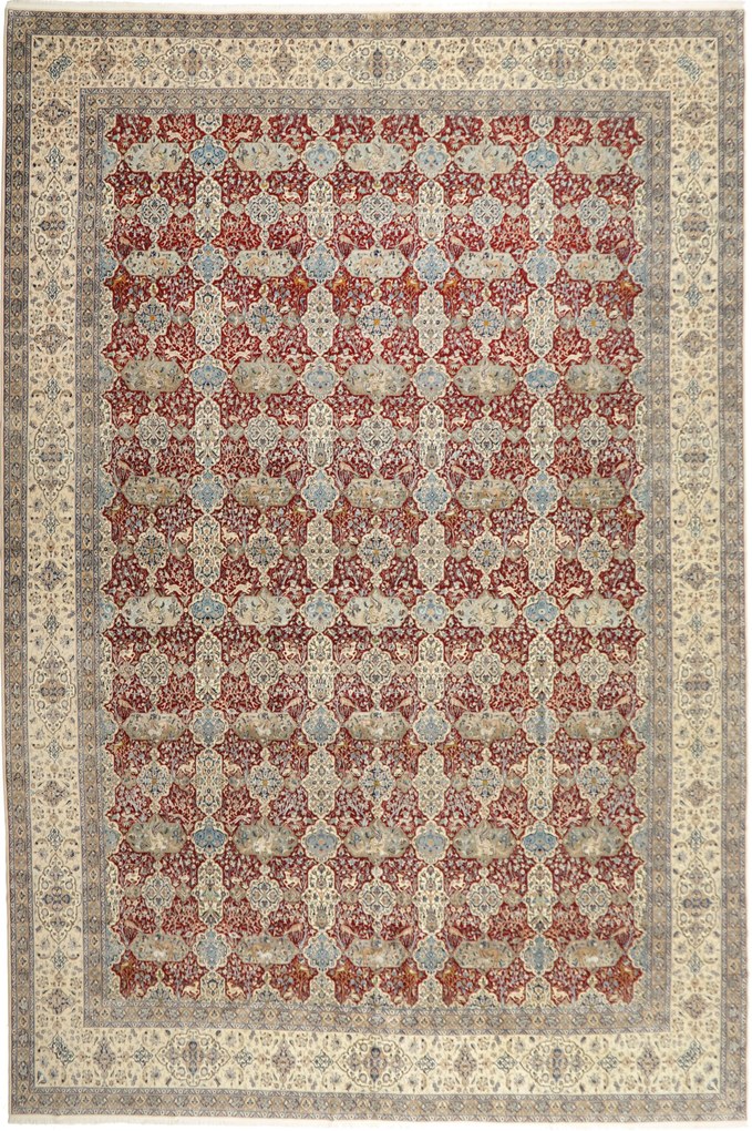 Nain Tappeto persiano 440x610 (Iran) Annodato A Mano