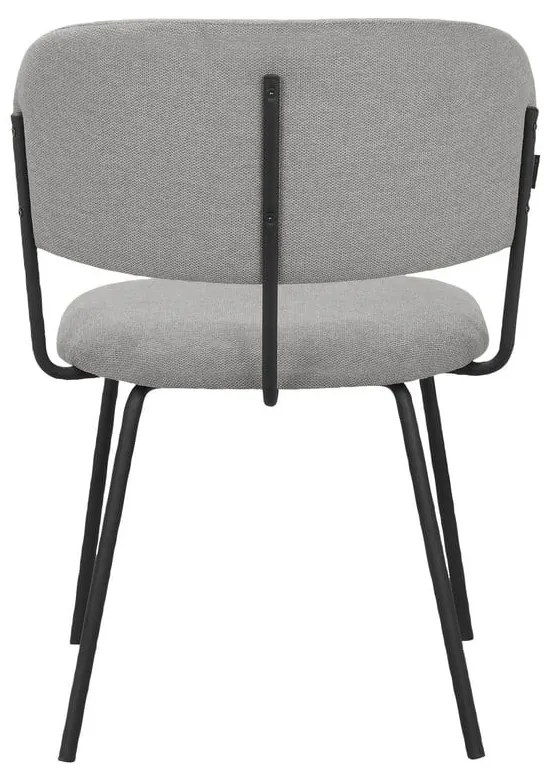 Set di sedie da pranzo grigie 2 pz Claudia - Støraa