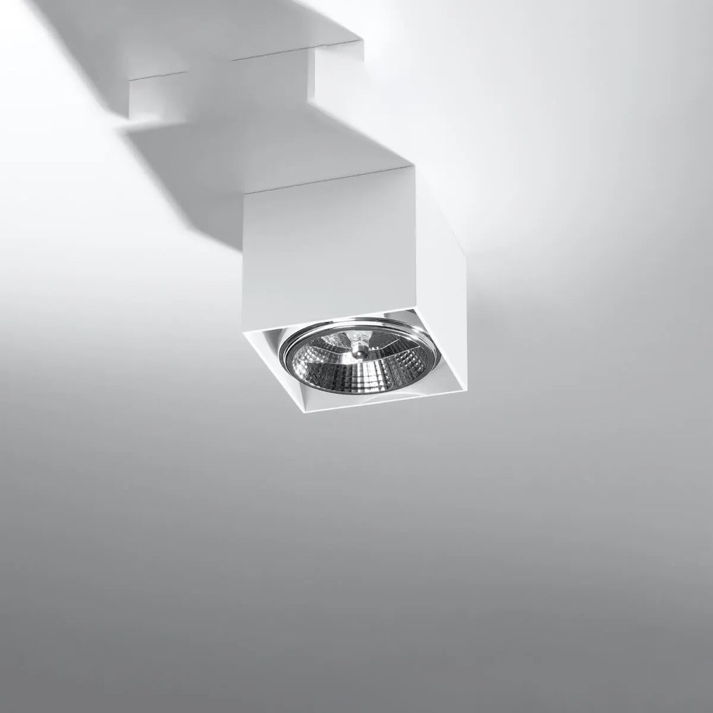 Applique da soffitto BLAKE per lampade AR111 in Alluminio
