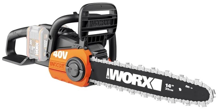 Motosega a batteria WORX WG384E.9 40V barra da 35 cm, batteria non inclusa