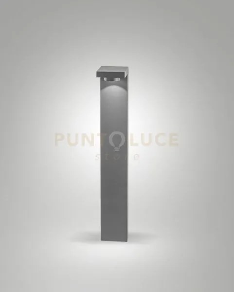 Swen paletto grigio scuro da giardino a led 9w 3000k 680lm ip54