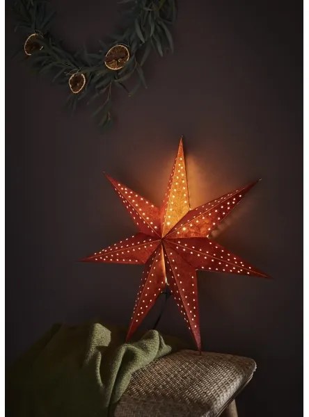 Markslöjd 705807 - Decorazione natalizia EMBLA 1xE14/6W/230V Ø 45 cm marrone