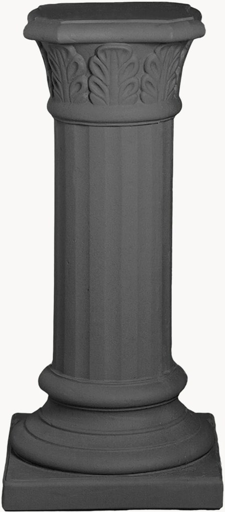 Portavaso da esterno Foglie, alt. 75 cm